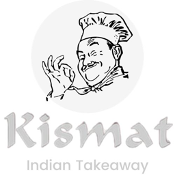 Kismat Indian Takeaway logo.